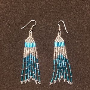 Beautiful beaded earrings